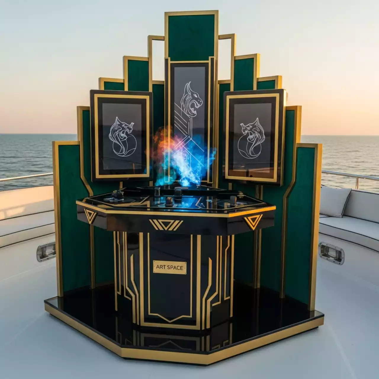 Аренда Битва покемонов на VIP теплоходе (Морпорт Сочи) — ART SPACE