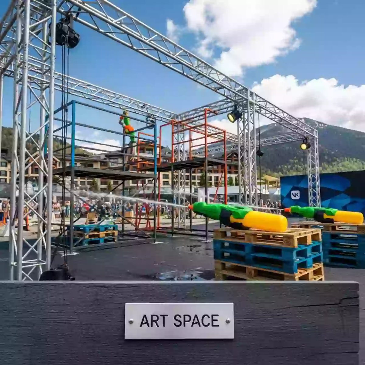 Аренда Битва водная в Sochi Marriott Krasnaya Polyana — ART SPACE