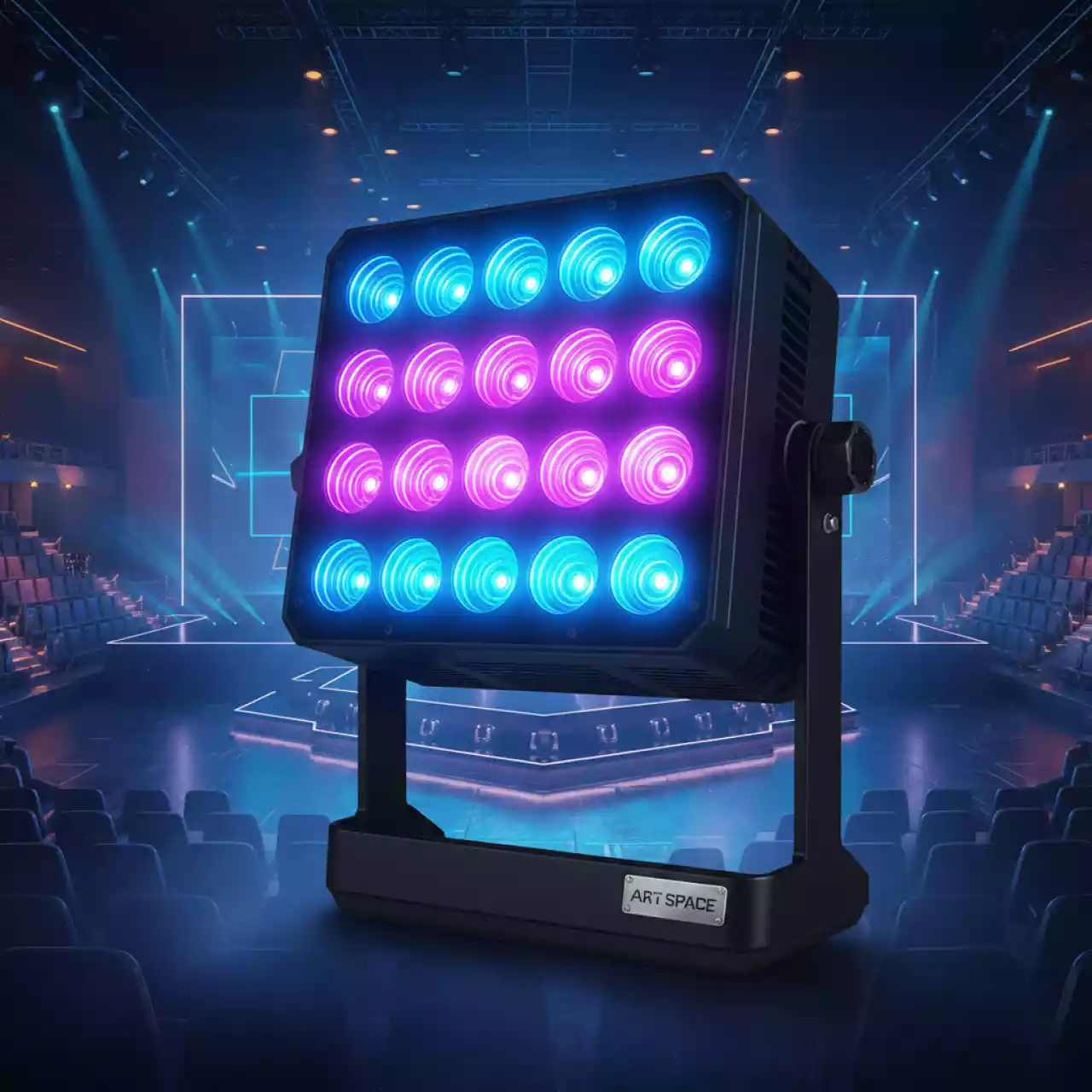 Аренда Блайндер матрица 5х5 RGB в Ледовом дворце «Айсберг» — ART SPACE