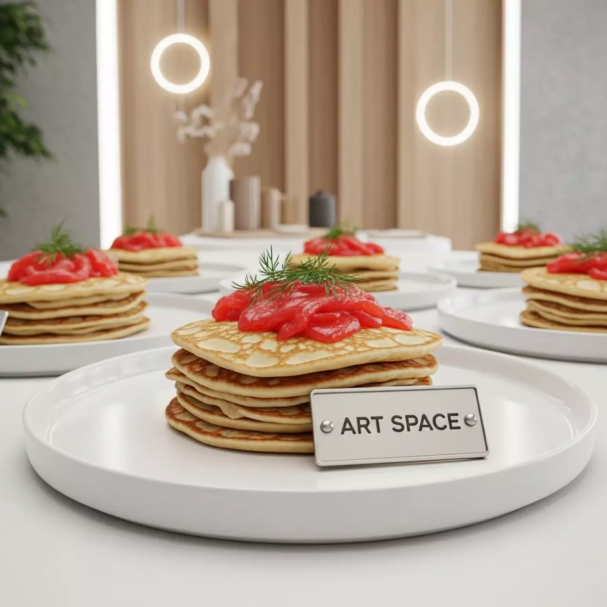 Аренда Блинчики с красной рыбой в комплексе «Дагомыс» — ART SPACE