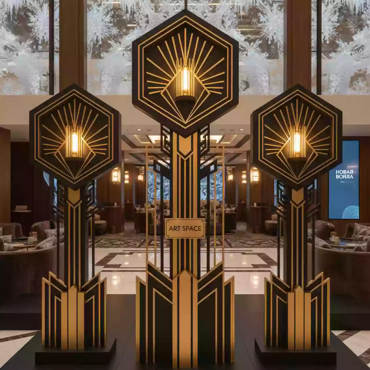 Аренда Блиндер трехламповый Portman 3 в Sport Inn Hotel & Wellness — ART SPACE