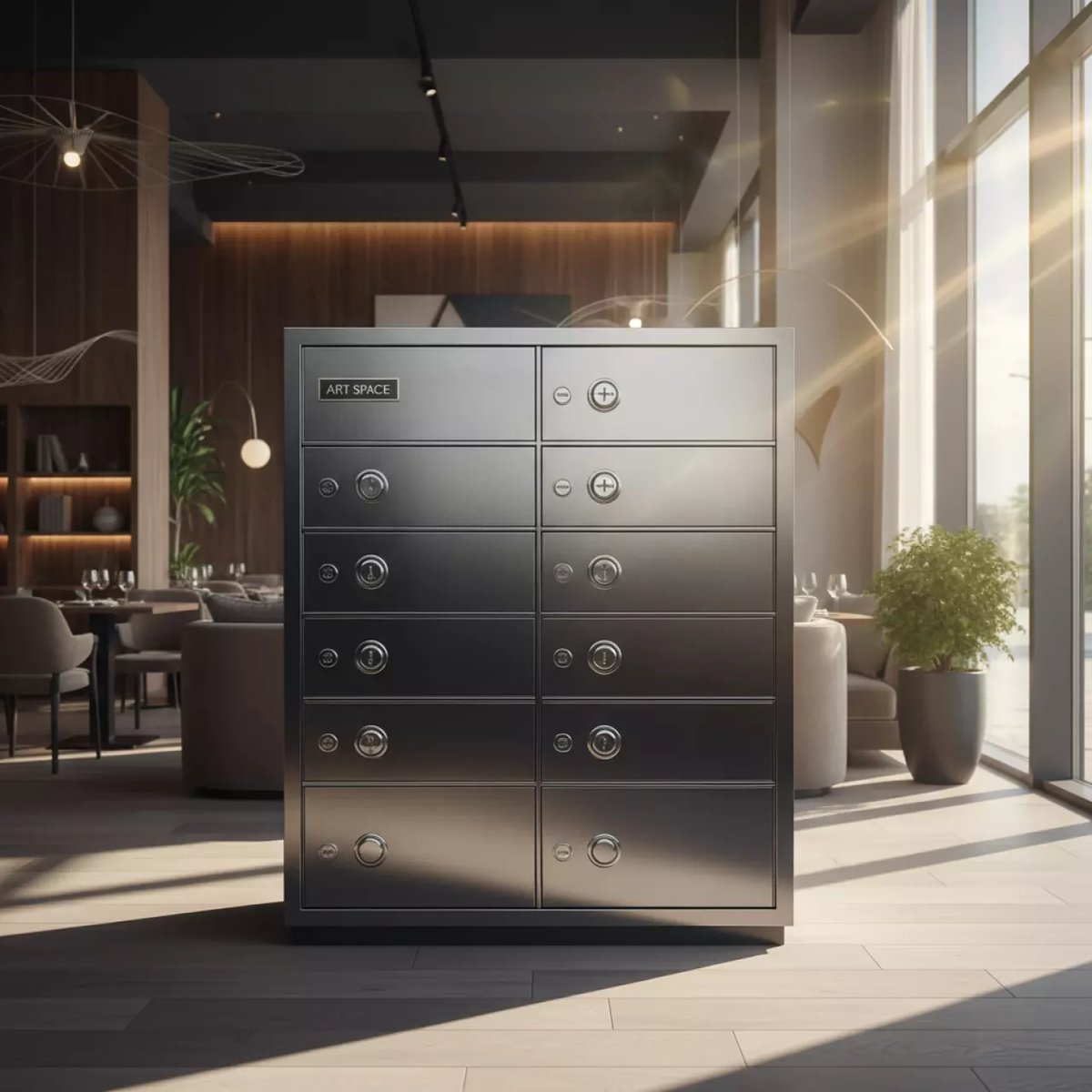 Аренда Блок депозитных ячеек Valberg DB 8 в ресторане «Баран-Рапан» — ART SPACE