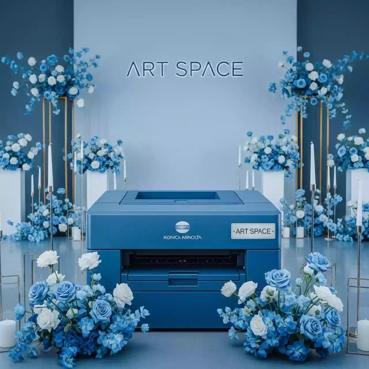 Аренда Блок формирования изображения голубой Konica Minolta A0310GH в ресторане «Высота 5642» — ART SPACE