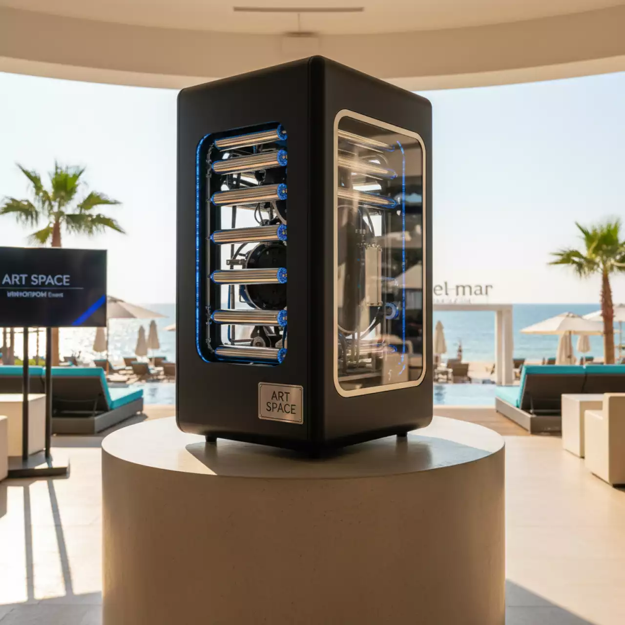 Аренда Блок формирования изображения Konica Minolta IUP 24K в пляжном клубе Del Mar — ART SPACE