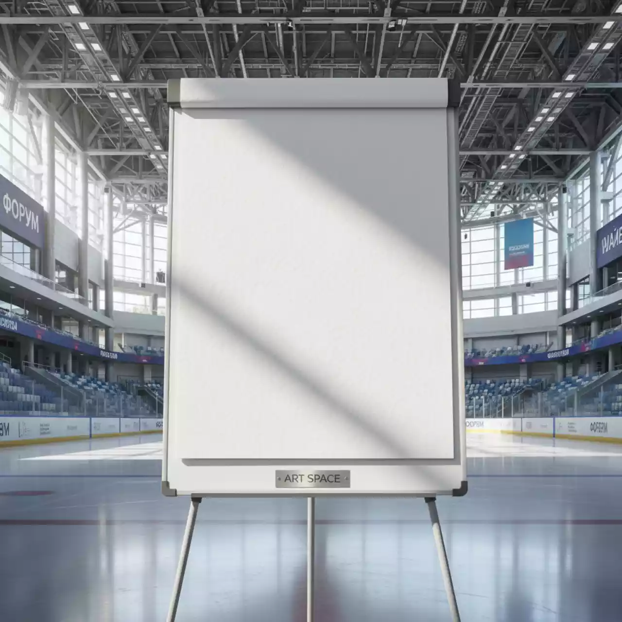 Аренда Блокнот для флипчарта в ледовой арене «Шайба» — ART SPACE