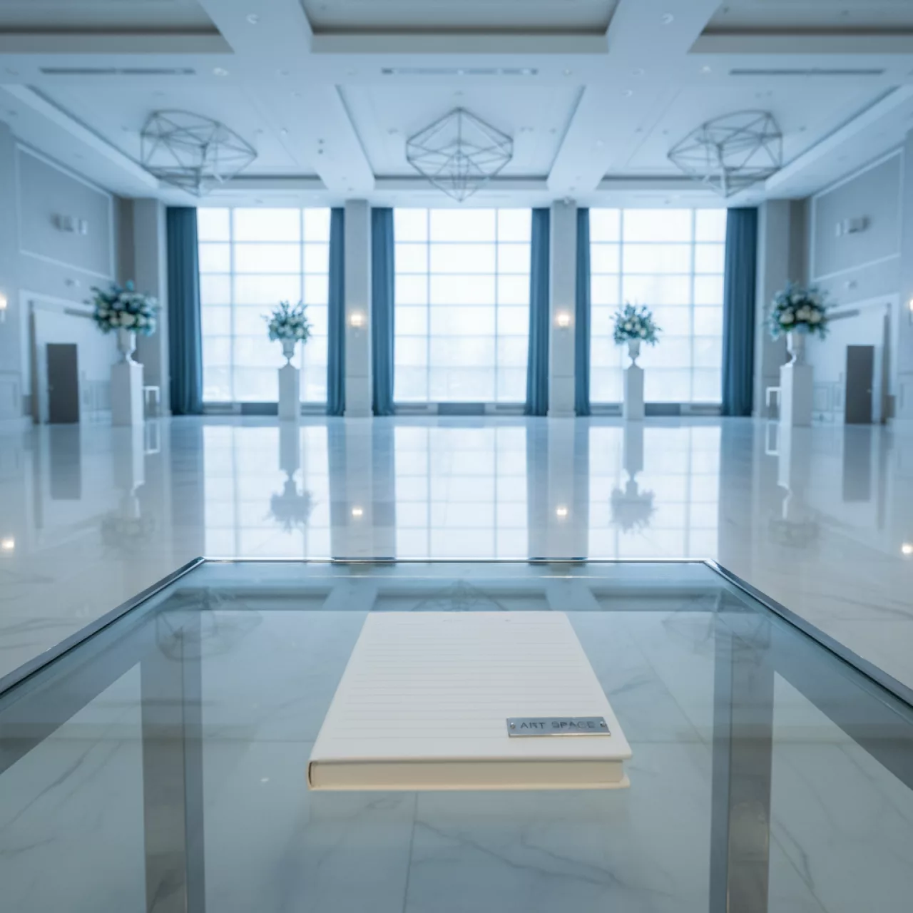 Аренда Блокнот Nettuno mini в линейку белый в банкетном зале «Дельфин» — ART SPACE