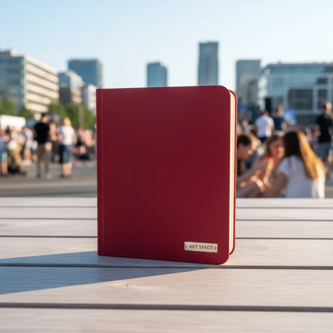 Аренда Блокнот Shall Round красный в Panorama by Mercure — ART SPACE