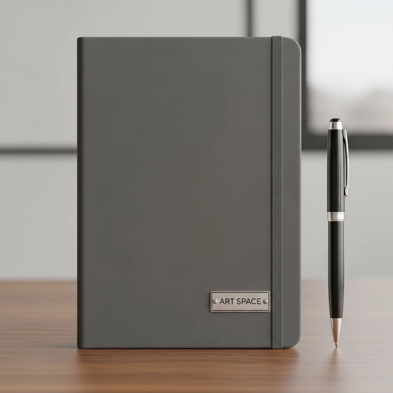 Аренда Блокнот Shall Round серый в санатории «Русь» — ART SPACE