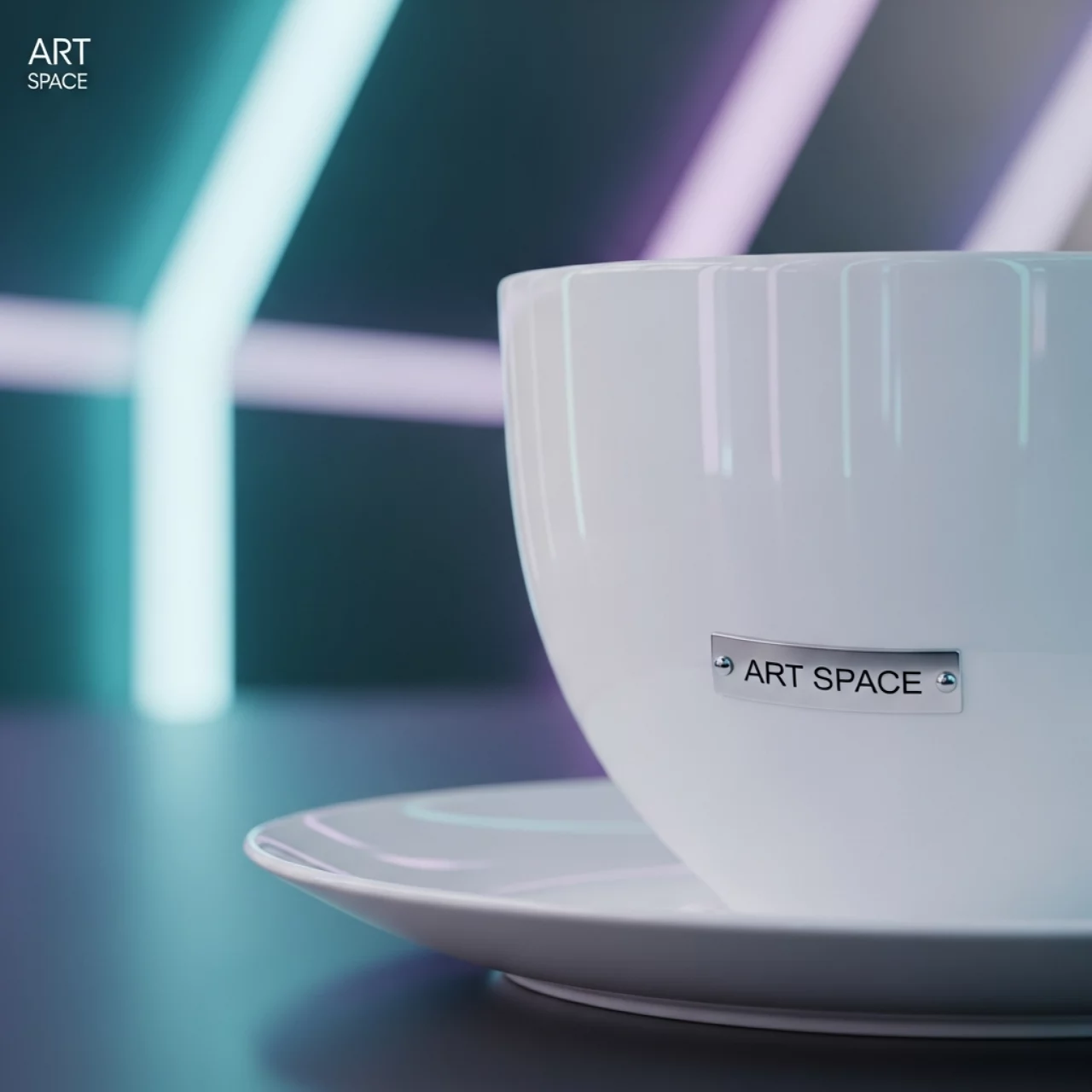 Аренда Блюдца для чайной чашки фарфор NOBLE Fine Plus на теплоходе «Дагомыс» — ART SPACE