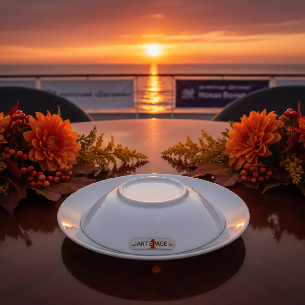 Аренда Блюдца для чайных пар на теплоходе «Дагомыс» — ART SPACE