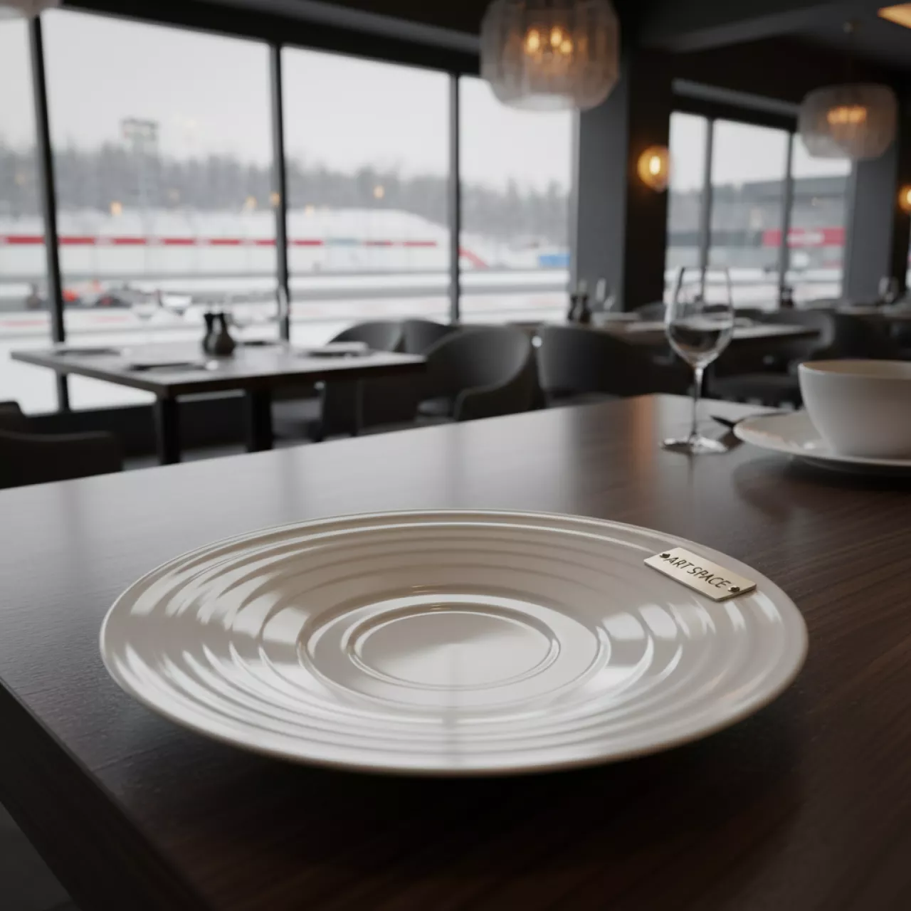 Аренда Блюдце для кофейной чашки Steelite Spyro D 115 мм в ресторане «La Terrazza» — ART SPACE