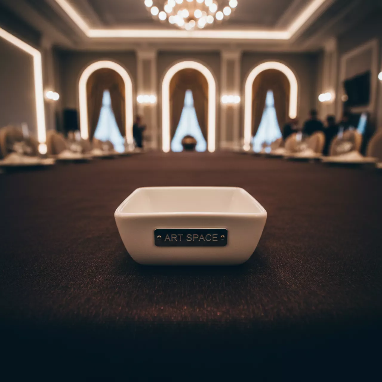 Аренда Блюдце для соуса квадратное 65 мл 60 мм в банкетном зале «Дельфин» — ART SPACE