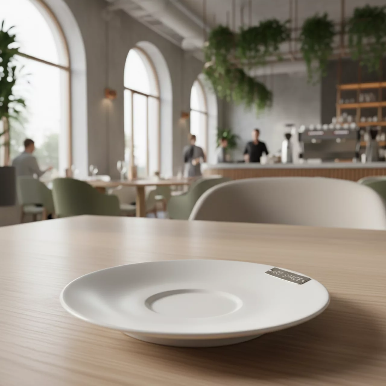 Аренда Блюдце фарфоровое для чашки латте Verona в ресторане «D.O.M» — ART SPACE
