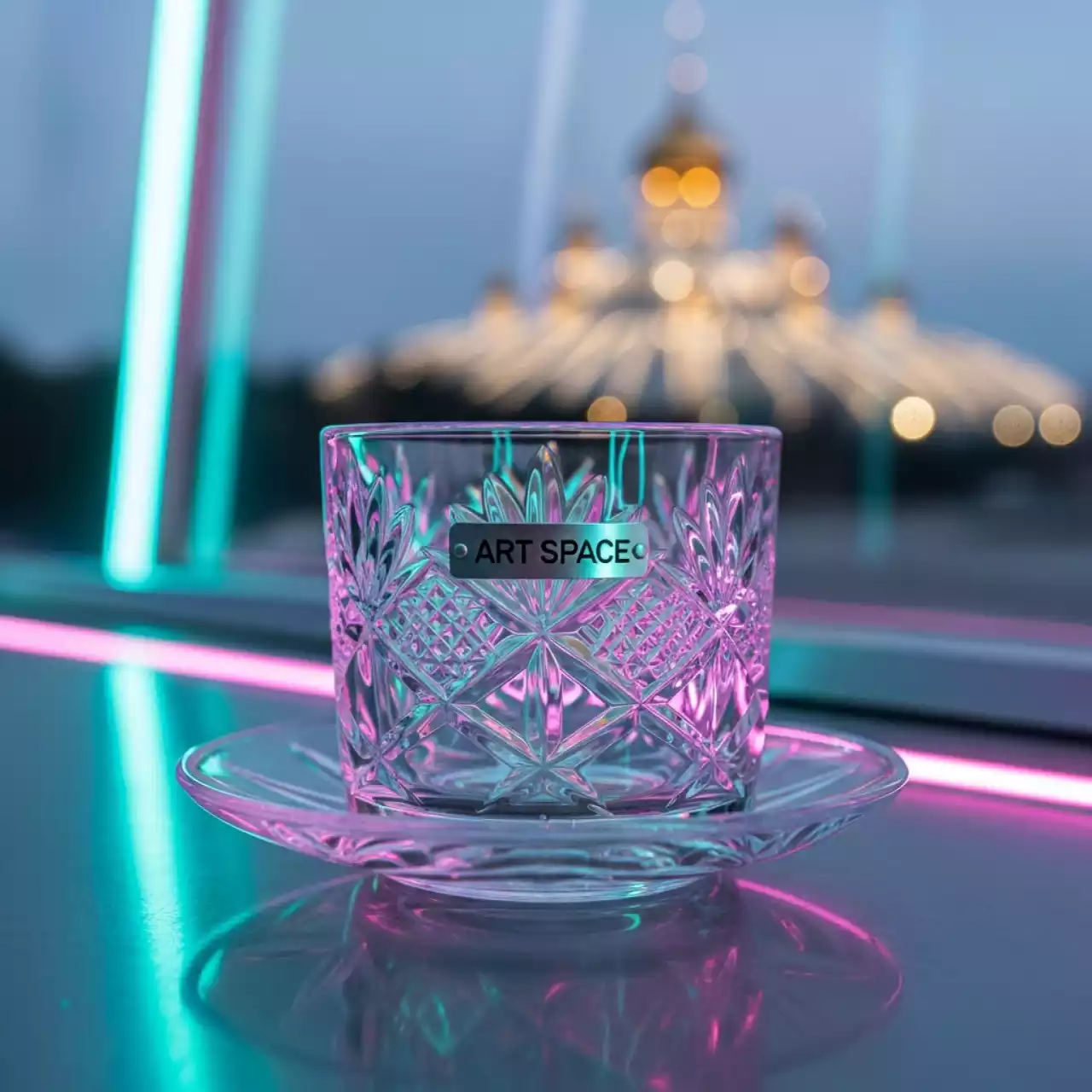 Аренда Блюдце Флюте Таймлесс 255 мл в ледовом дворце «Роза Хутор» — ART SPACE