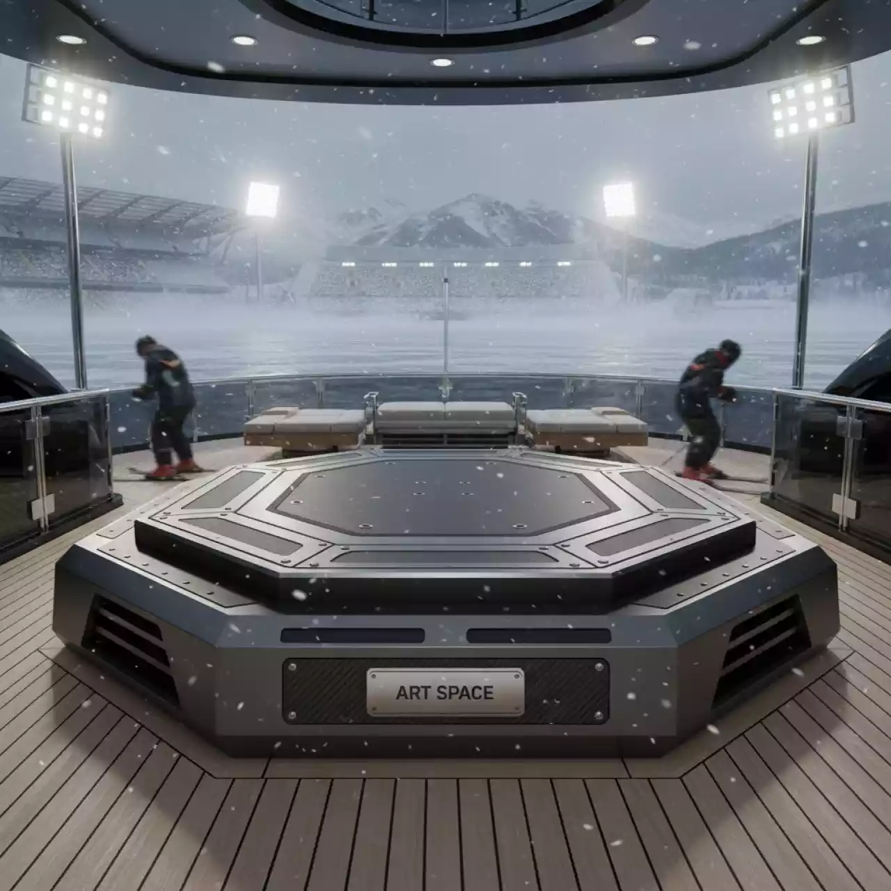 Аренда Блюдце Лауро 15 на VIP-яхте (Имеретинский порт) — ART SPACE