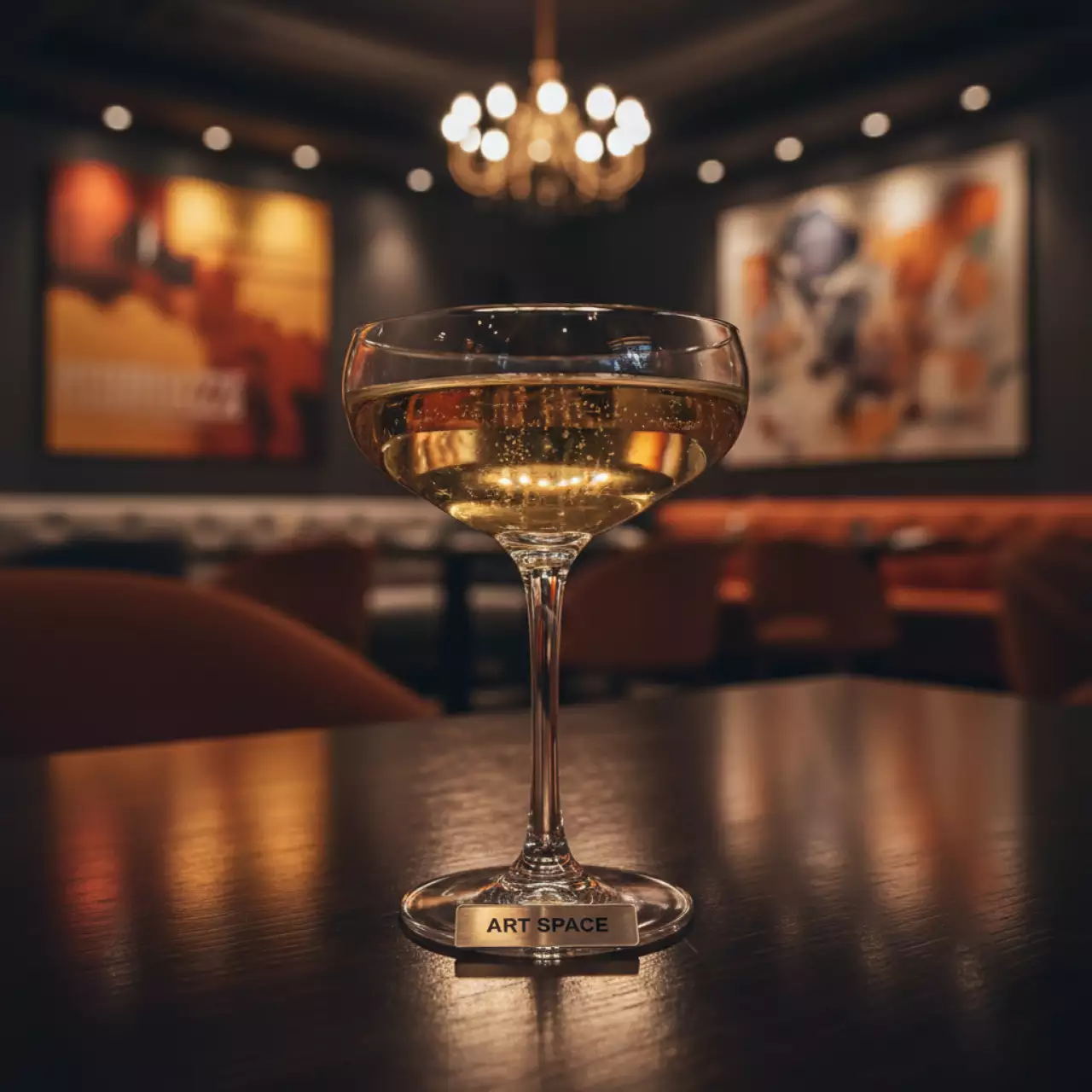 Аренда Блюдце Шале для шампанского Эдем 120 мл 80х155 мм в ресторане «La Terrazza» — ART SPACE