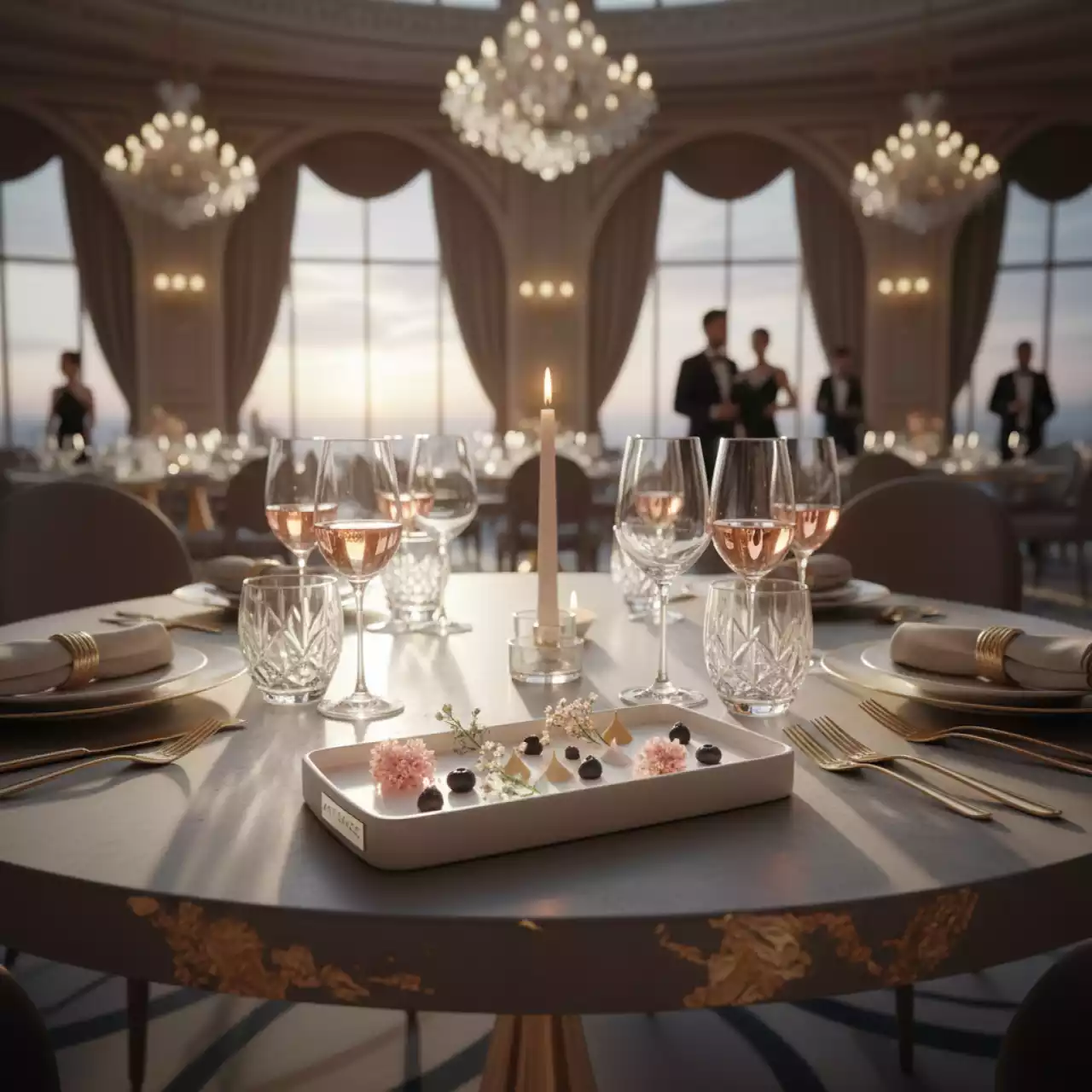 Аренда Блюдо Brina 12х20,5 см в казино «Сочи» — ART SPACE