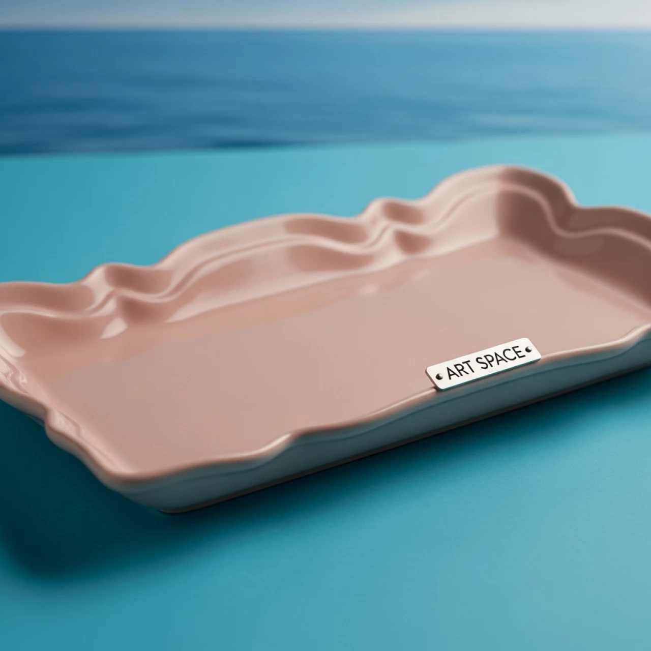 Аренда Блюдо Chan Wave прямоугольное 320х210х40 мм на пляже «Ривьера» — ART SPACE
