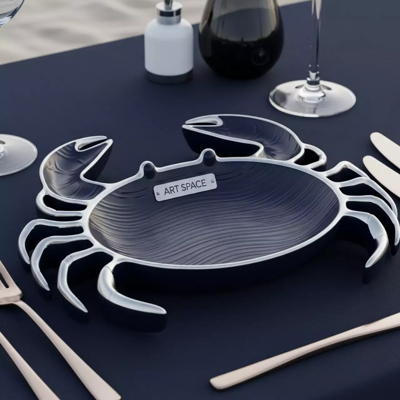 Аренда Блюдо для индивидуальной подачи элит Краб на пляже «Маяк» — ART SPACE