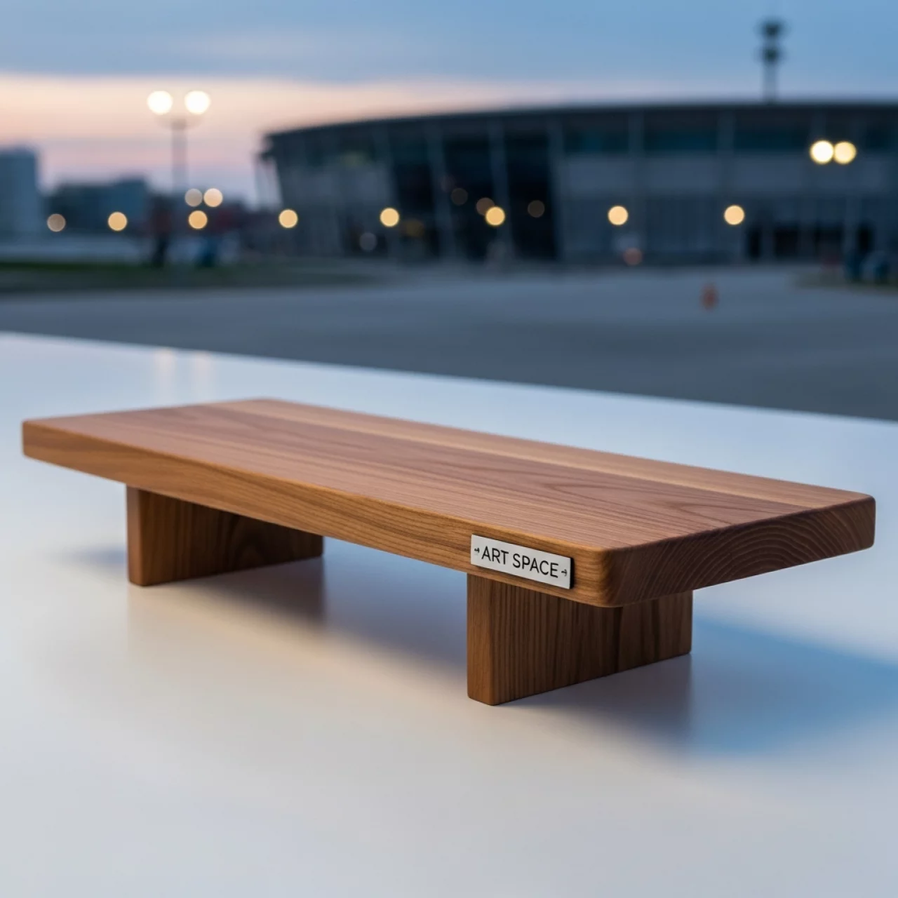 Аренда Блюдо для подачи деревянное 600х180х120 мм в ледовой арене «Шайба» — ART SPACE