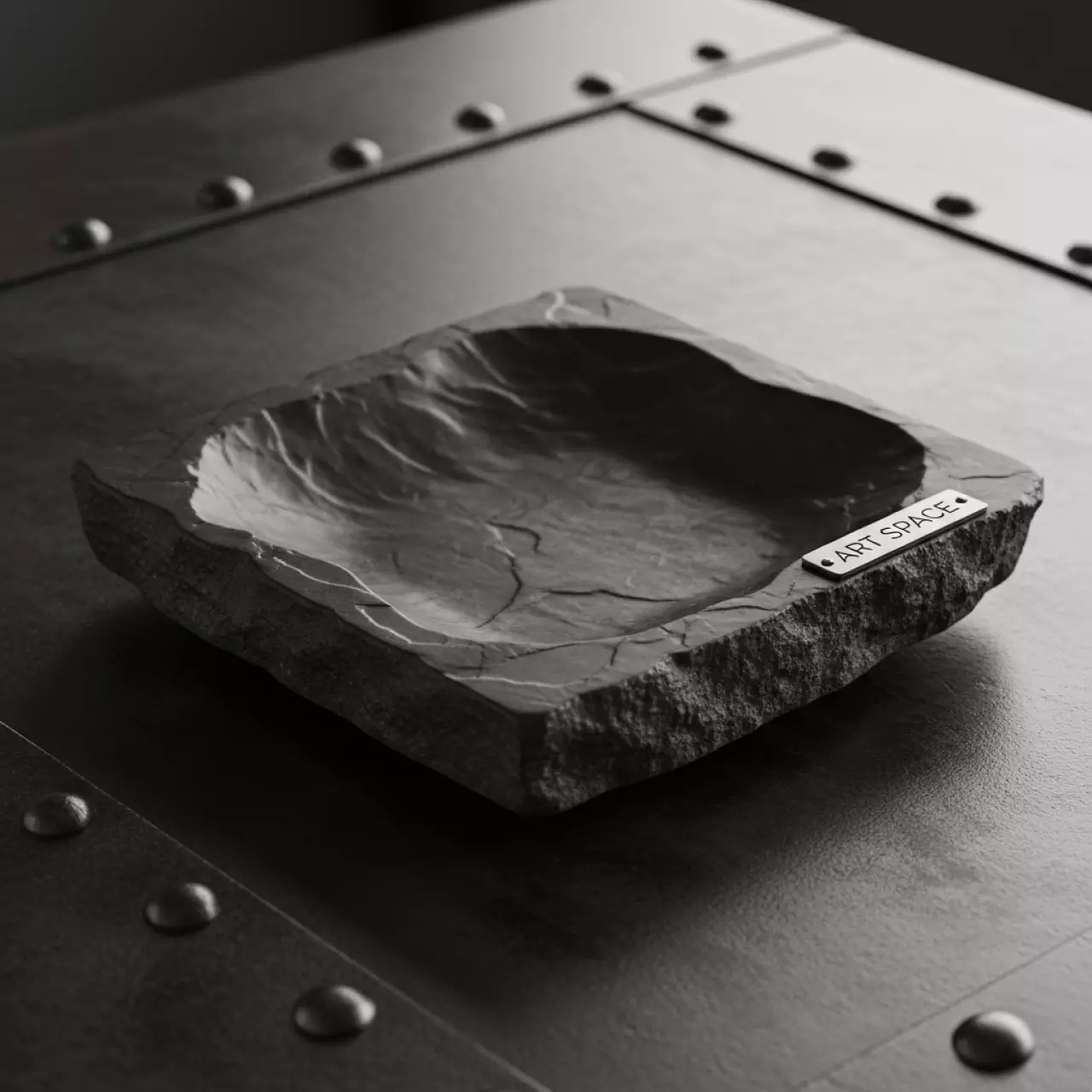 Аренда Блюдо для подачи Сланец 10х10 см в казино «Сочи» — ART SPACE