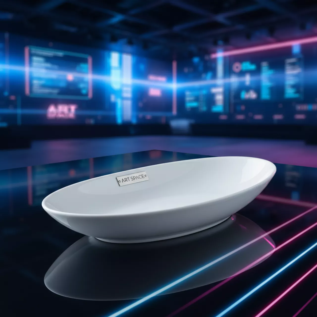 Аренда Блюдо Джорджия овальное 24х16,5 см в VK Stadium Sirius — ART SPACE