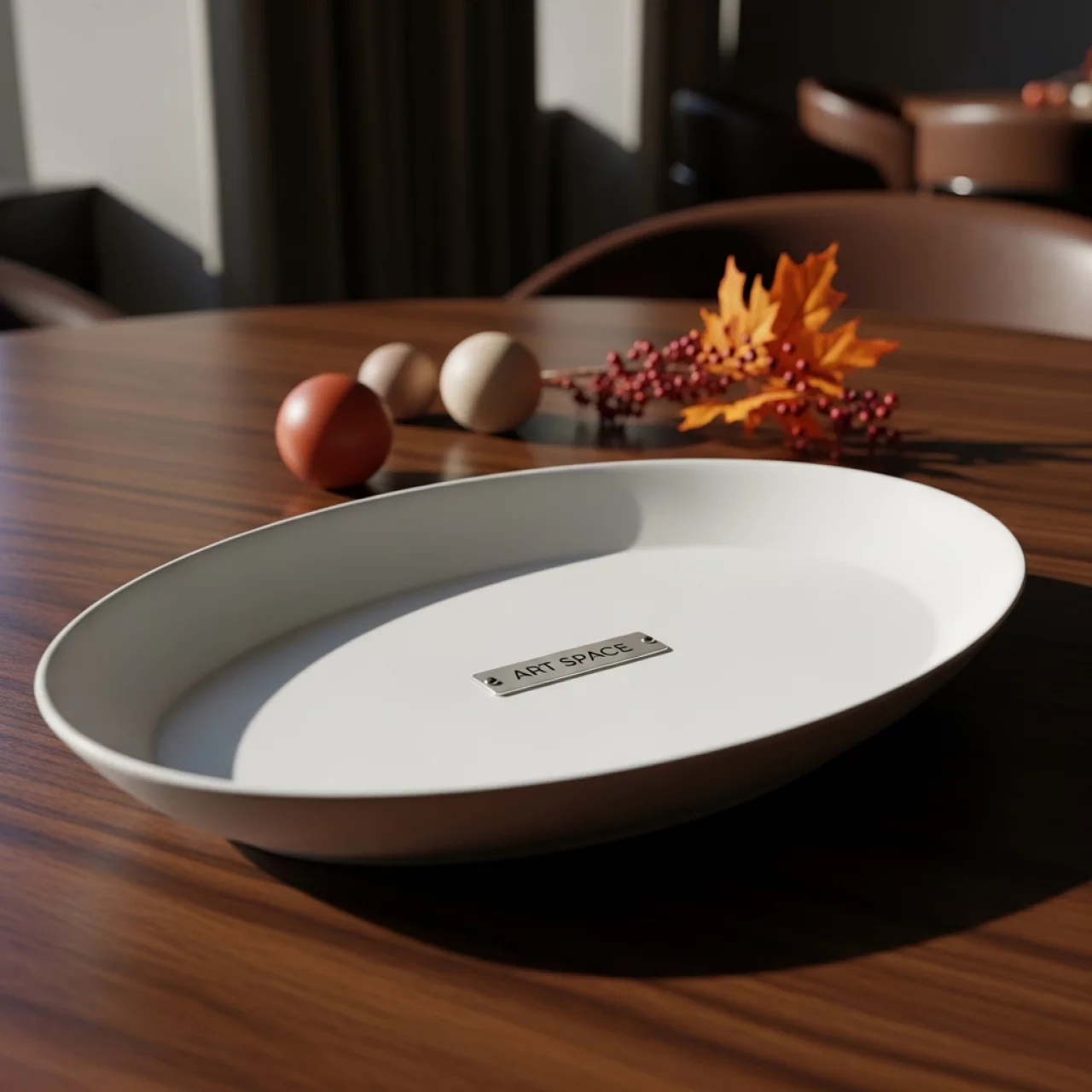 Аренда Блюдо Джорджия овальное 33х24 см в ресторане «Brunello» — ART SPACE