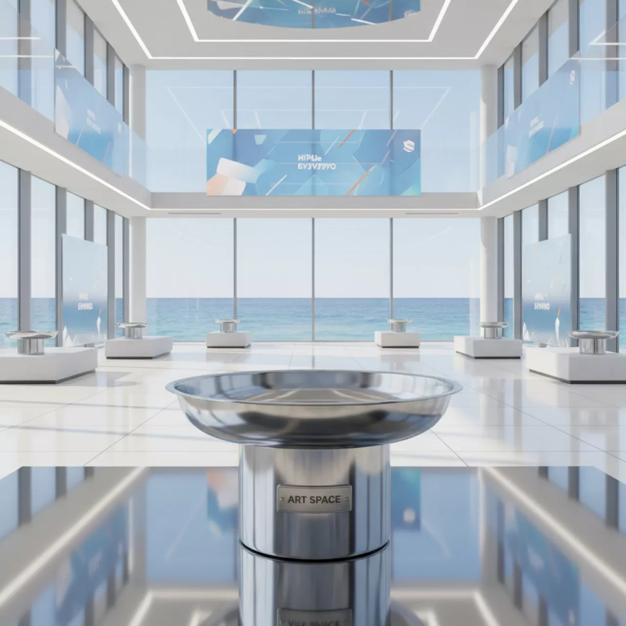 Аренда Блюдо Элит Монблан D 165 мм H 135 мм в зале «Чайка» (Морпорт) — ART SPACE