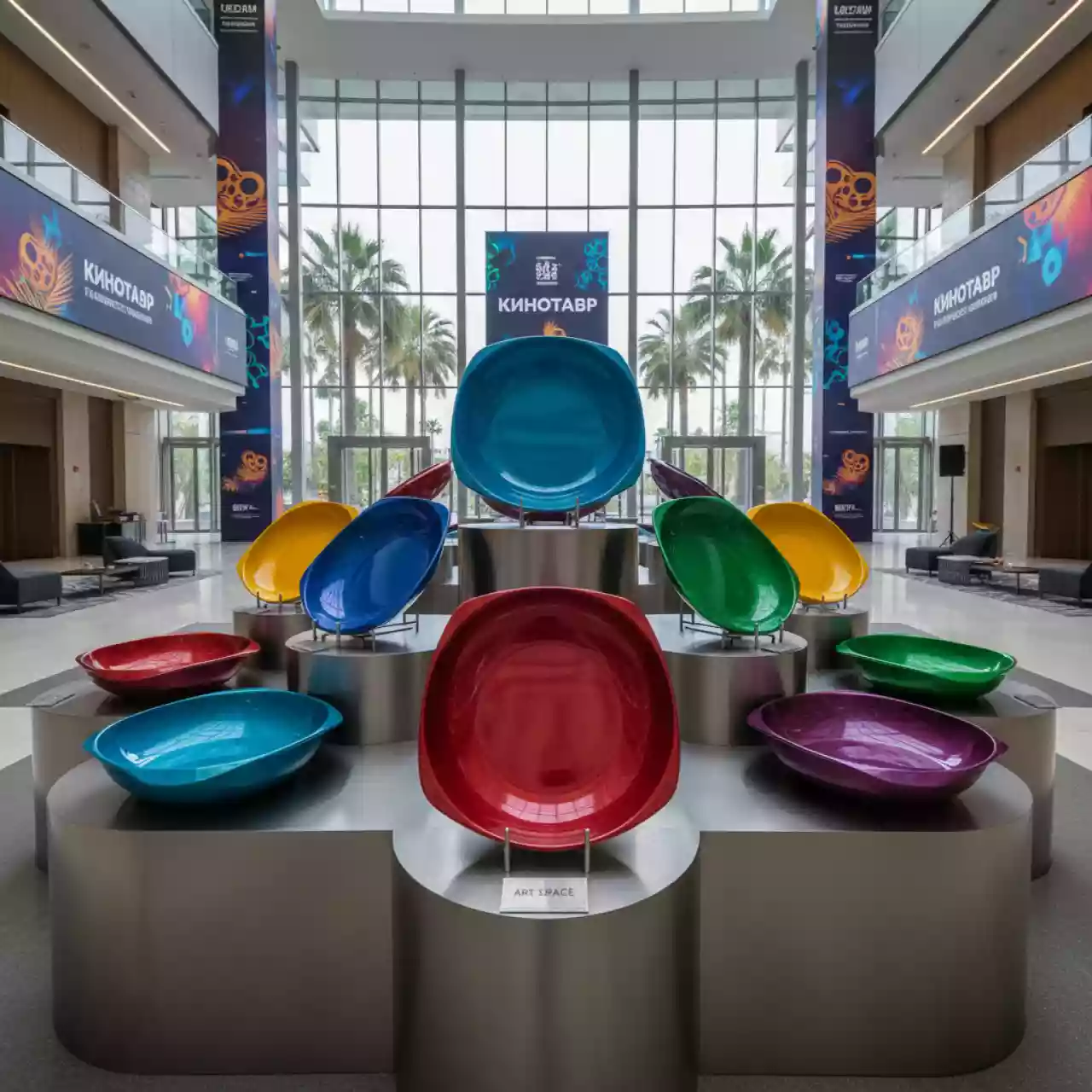 Аренда Блюдо эмалированная сталь в Университете «Сириус» — ART SPACE