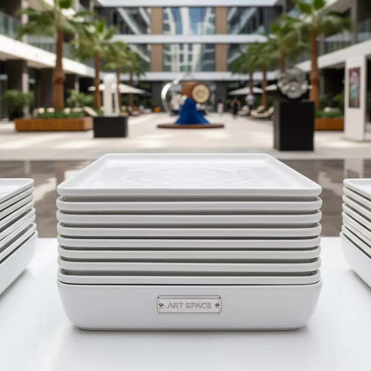 Аренда Блюдо Галисия с обжигом 300х200 мм в Courtyard by Marriott Sochi — ART SPACE