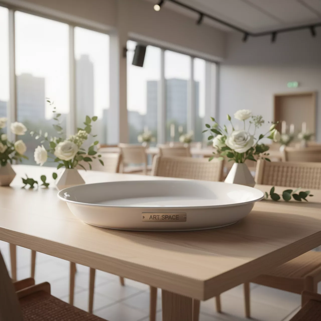 Аренда Блюдо Каталония с бортом 450х300 мм в Сириус Арене — ART SPACE