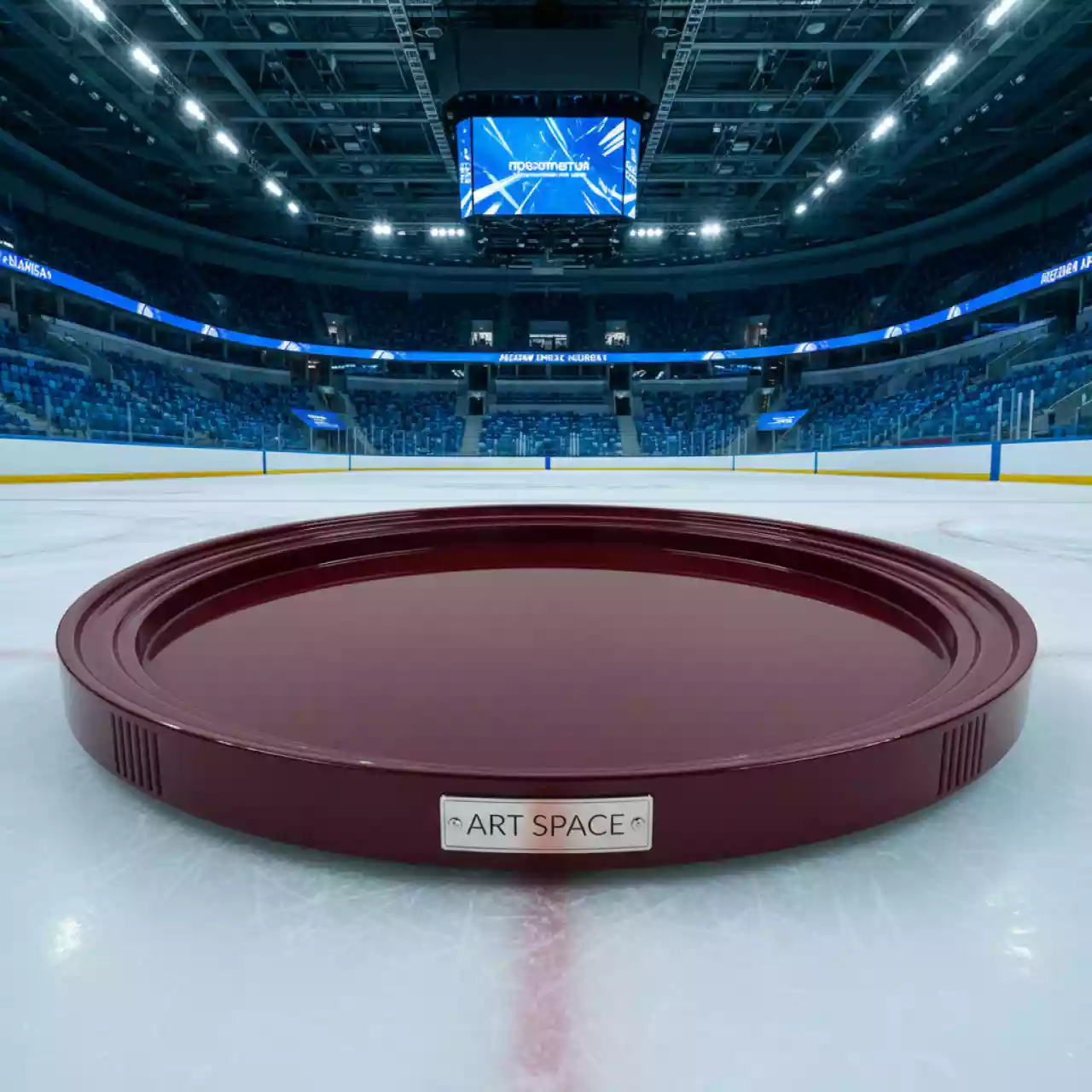 Аренда Блюдо круглое Кунстверк с бортом в ледовой арене «Шайба» — ART SPACE