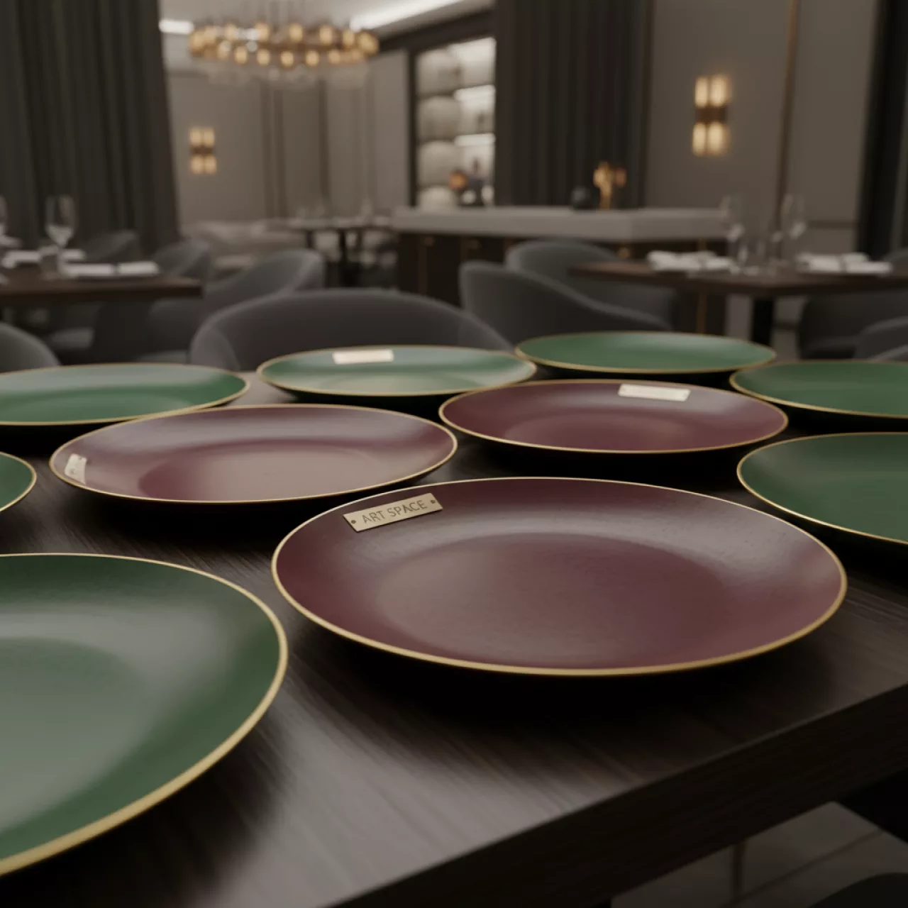 Аренда Блюдо круглое Schoenwald D 33 см в ресторане «Voda» — ART SPACE