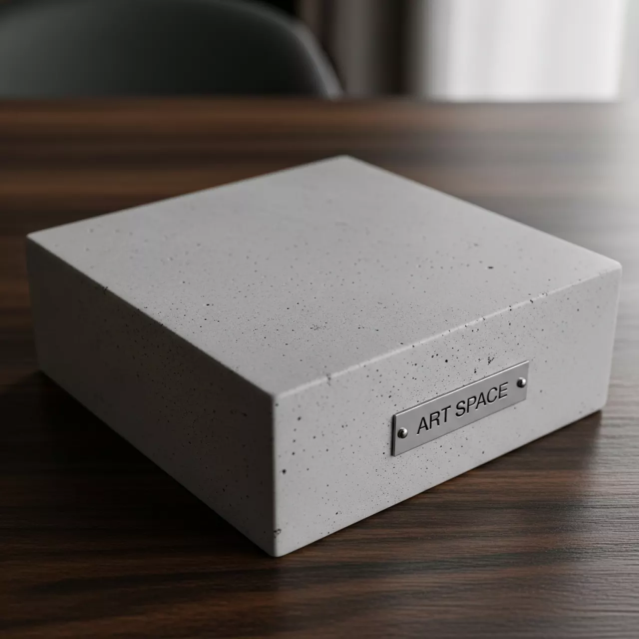 Аренда Блюдо квадратное Beton 22х22 см фарфор в Radisson Blu Resort & Congress Centre — ART SPACE