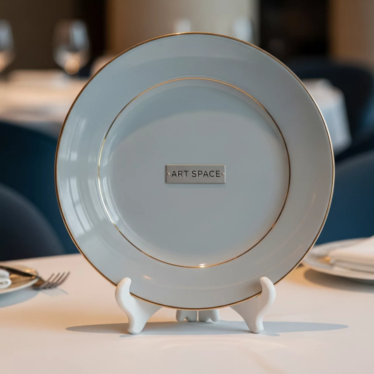 Аренда Блюдо на ножке Chan Wave Classic 228 мм в ресторане «Voda» — ART SPACE