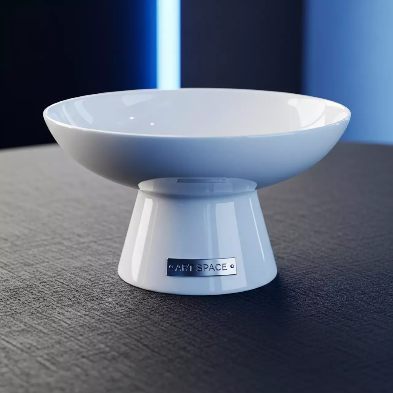 Аренда Блюдо на ножке фарфоровое 200 мм в Университете «Сириус» — ART SPACE