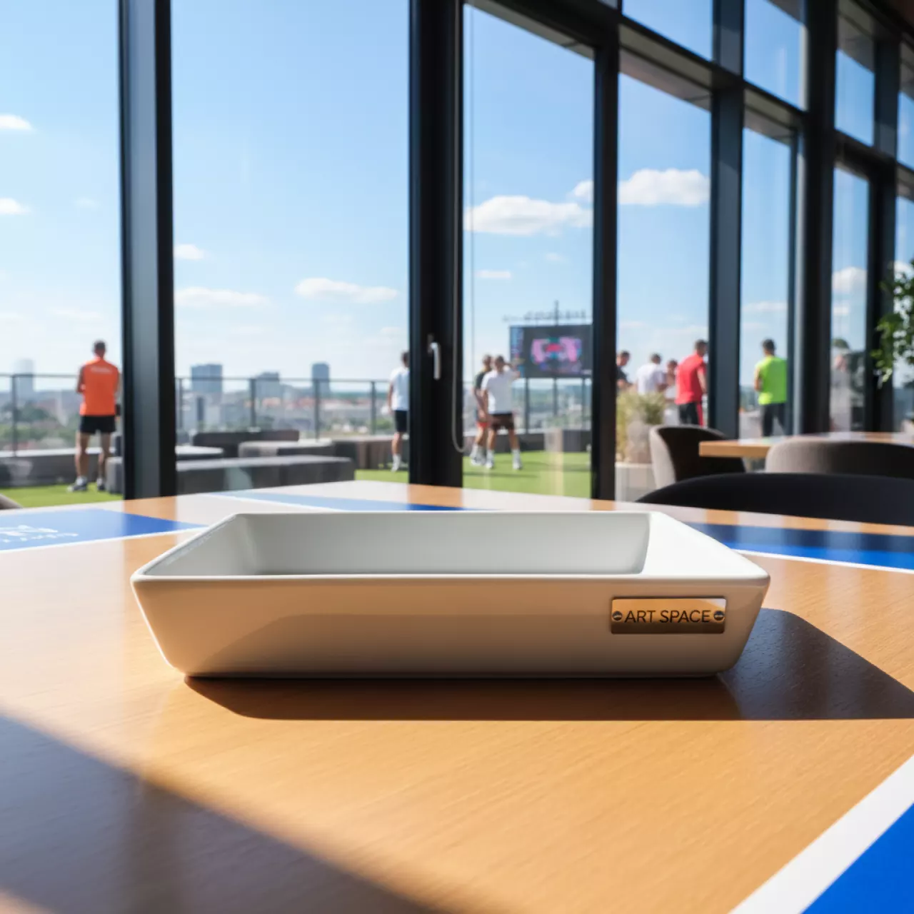 Аренда Блюдо прямоугольное 36х18 см в Panorama by Mercure — ART SPACE