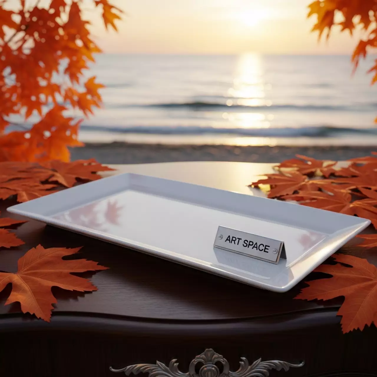 Аренда Блюдо прямоугольное Bonna 340х150 мм на пляже «Ривьера» — ART SPACE