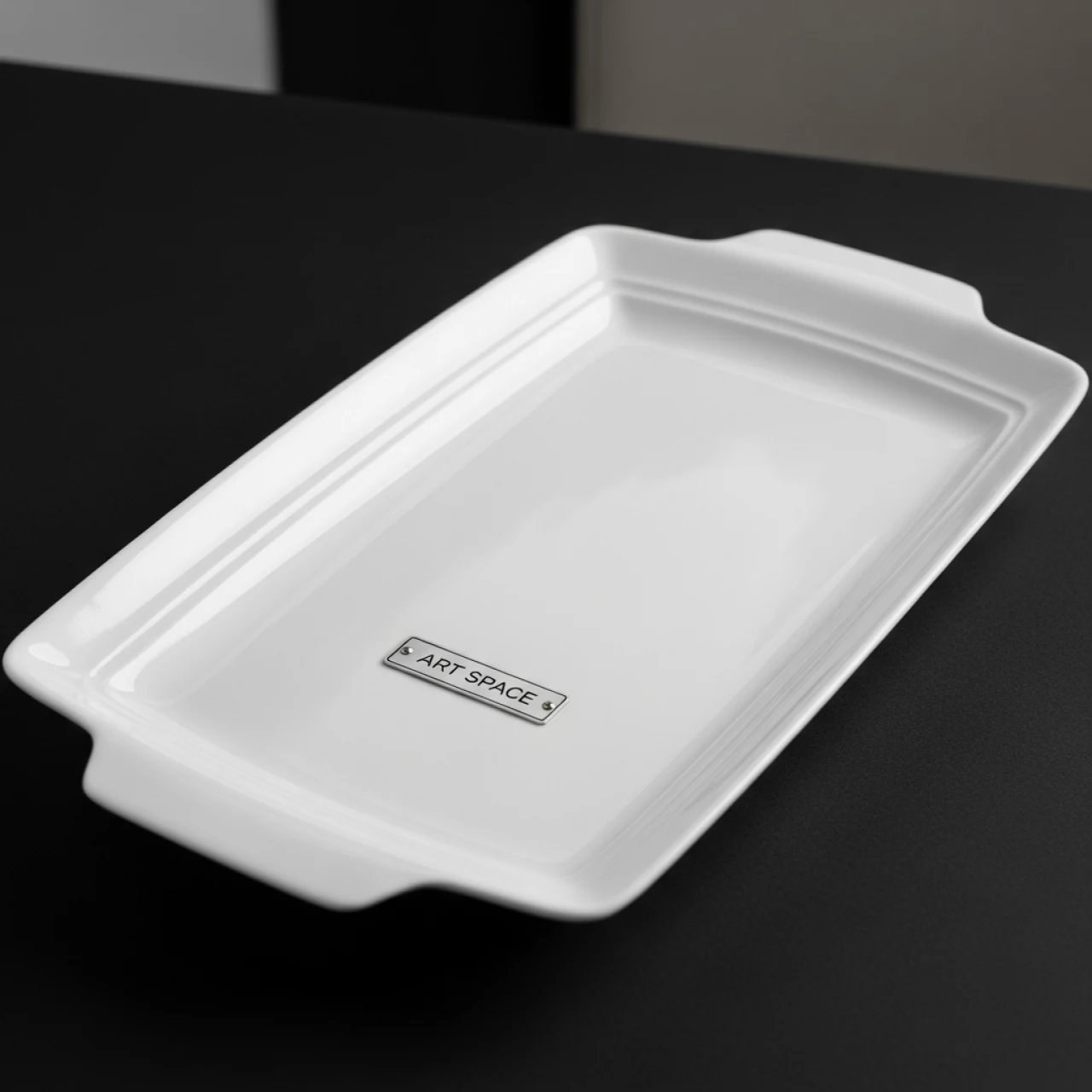 Аренда Блюдо прямоугольное Kunst Werk 360х240 мм в отеле «Богатырь» — ART SPACE
