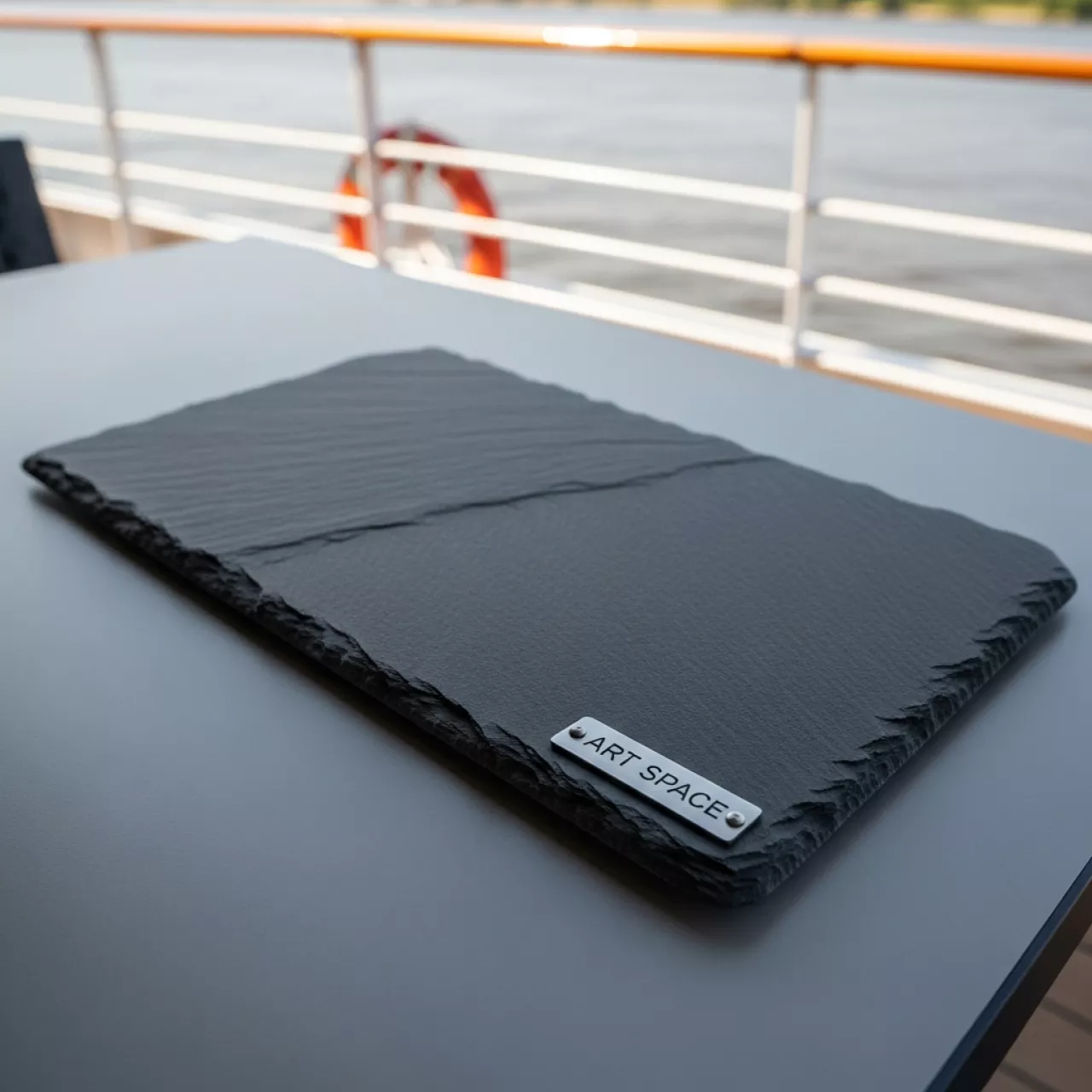 Аренда Блюдо прямоугольное сланец 30х20 см на теплоходе «Дагомыс» — ART SPACE