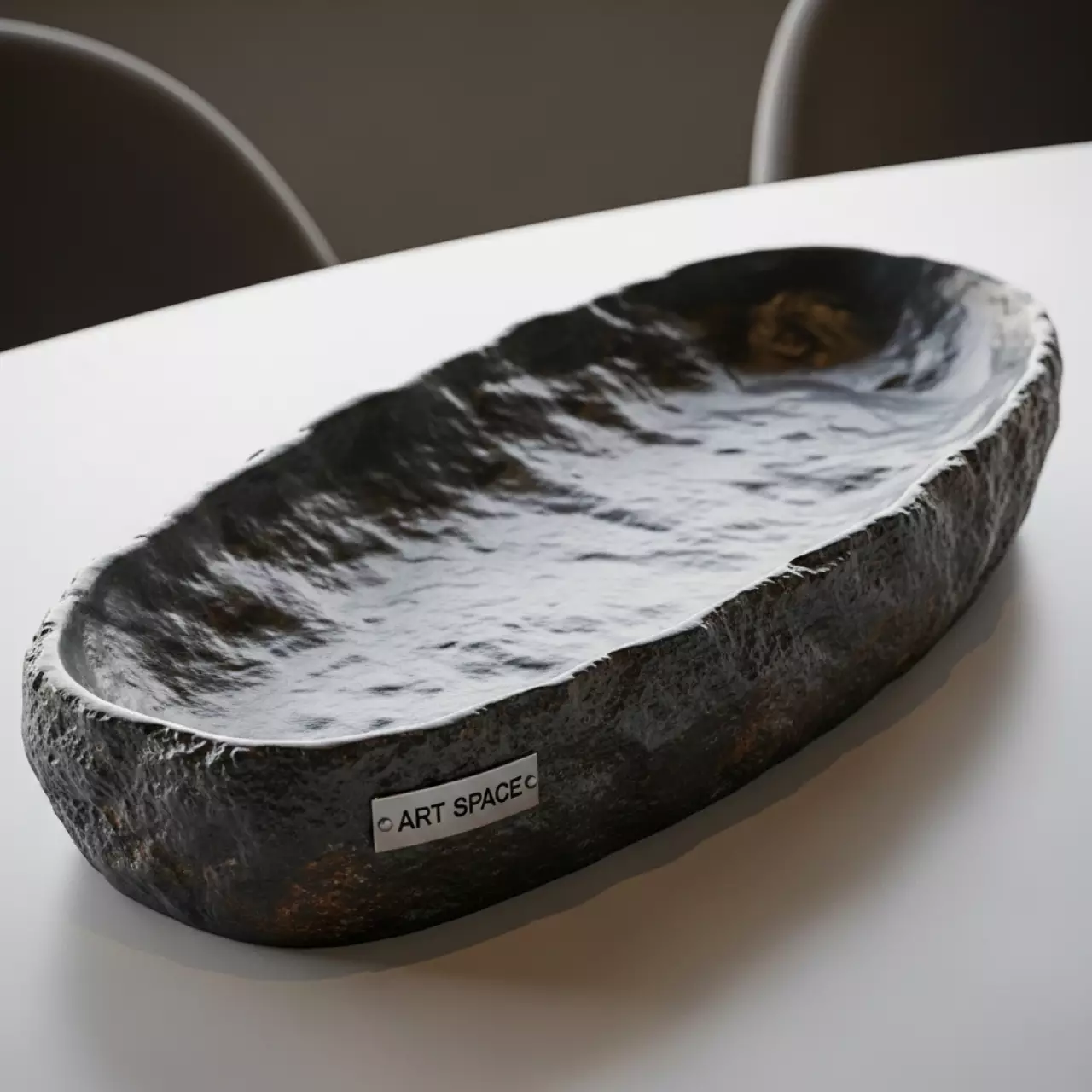 Аренда Блюдо Stone Untouched Taiga 232х6 см в Radisson Hotel Rosa Khutor — ART SPACE