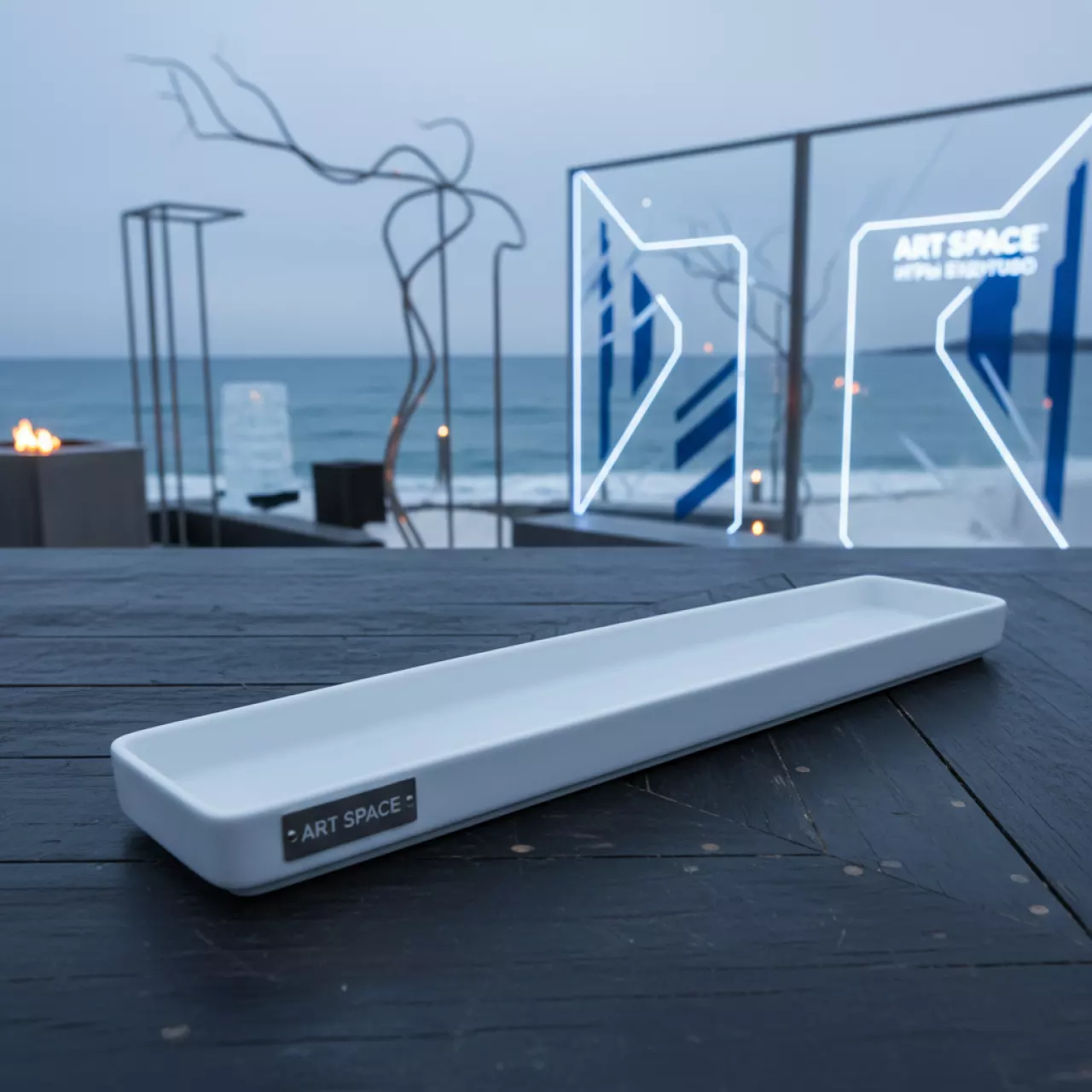 Аренда Блюдо Вайт Нэо Steelite 360х100 мм на пляжных клубах Хосты — ART SPACE