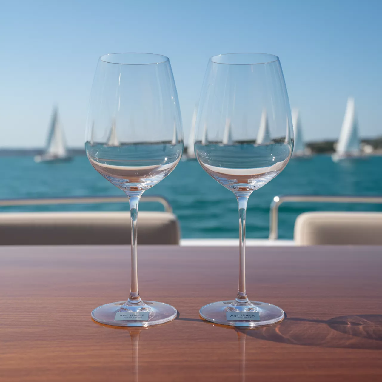 Аренда Бокал ДИ СТЕФАНО набор из 2 на парусной регате (Сочи) — ART SPACE