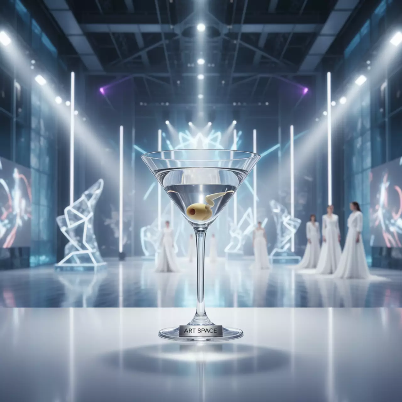 Аренда Бокал для мартини Эванс 180 мл в ледовом дворце «Роза Хутор» — ART SPACE