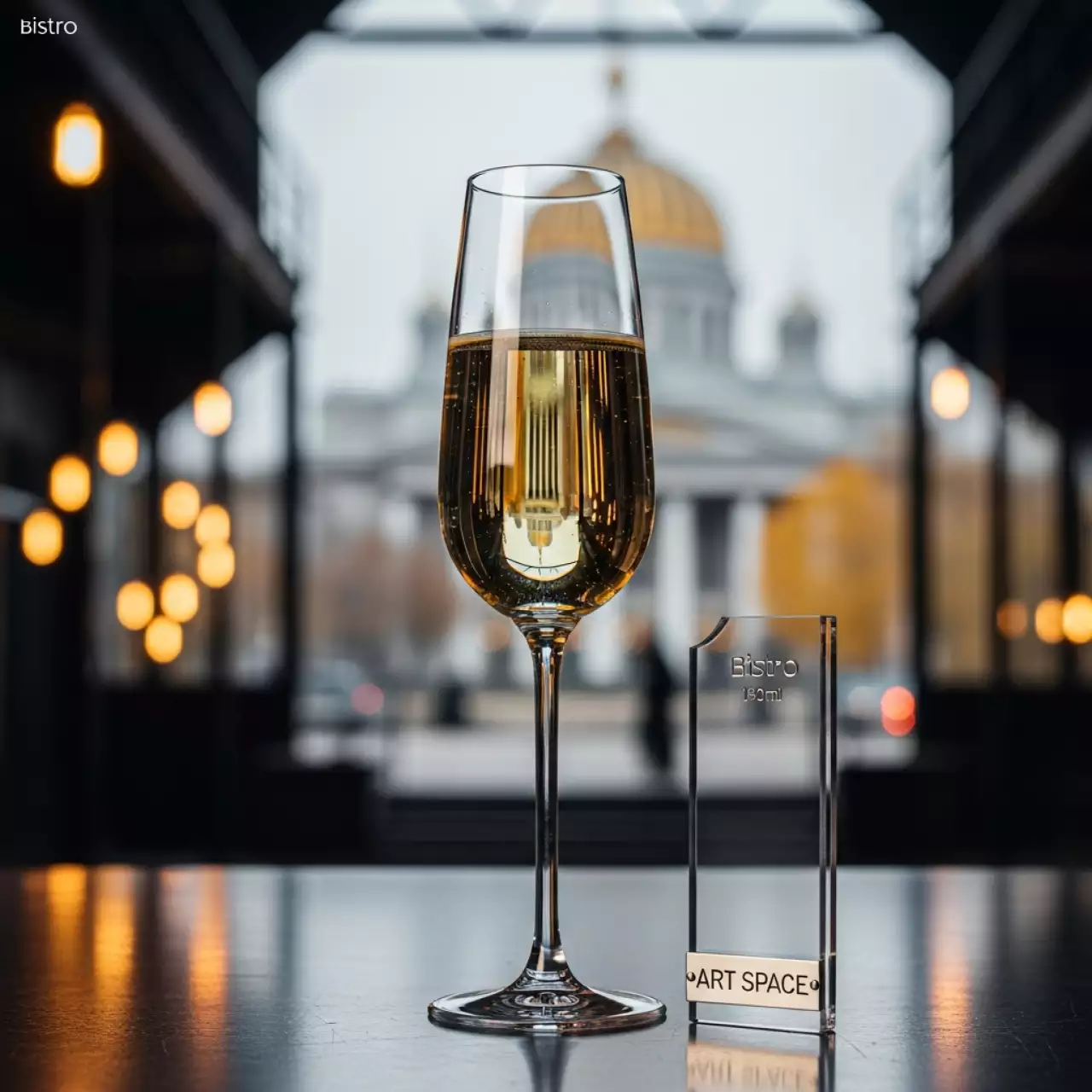 Аренда Бокал для шампанского Bistro 190 мл в Зимнем театре — ART SPACE
