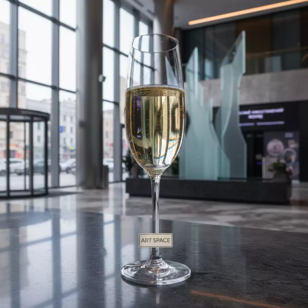 Аренда Бокал для шампанского Bistro 265 мл в Mövenpick Hotel — ART SPACE