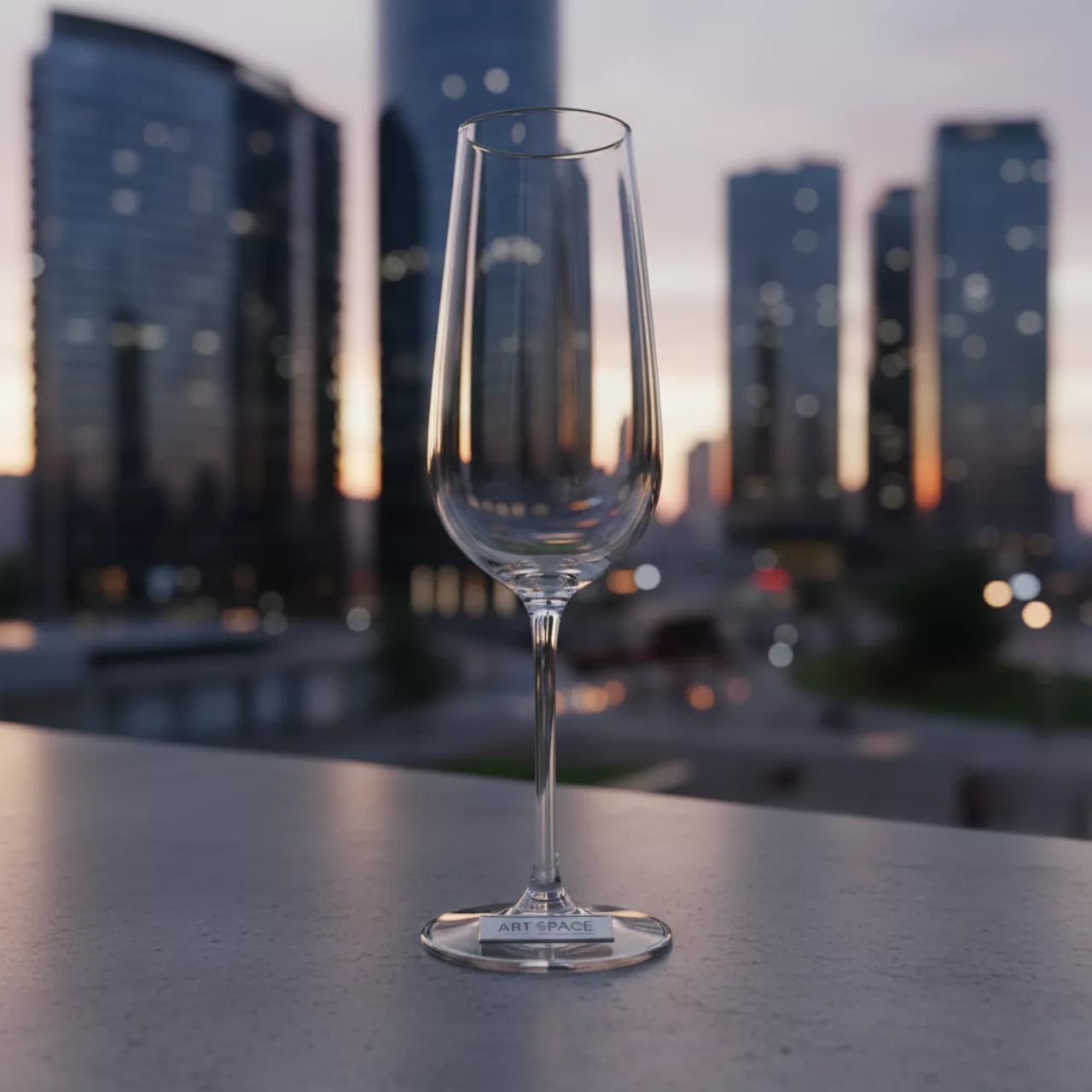 Аренда Бокал для шампанского Bistro в отеле «Богатырь» — ART SPACE