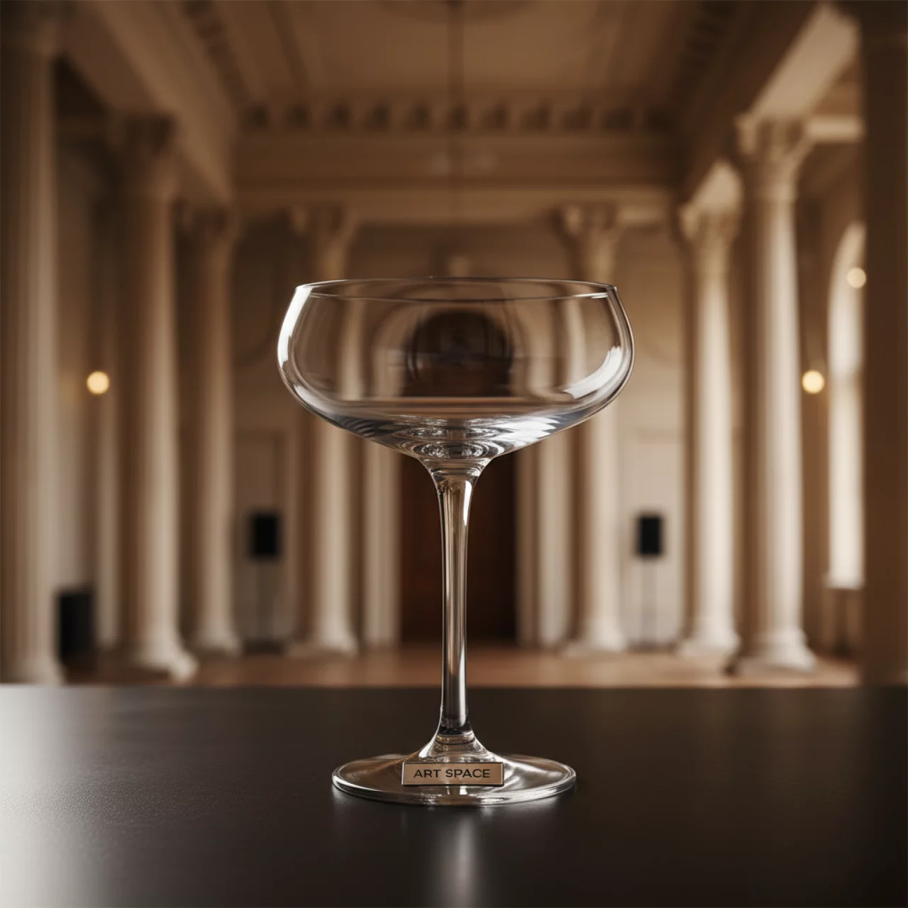 Аренда Бокал для шампанского блюдце Bistro 260 мл в Зале органной и камерной музыки — ART SPACE