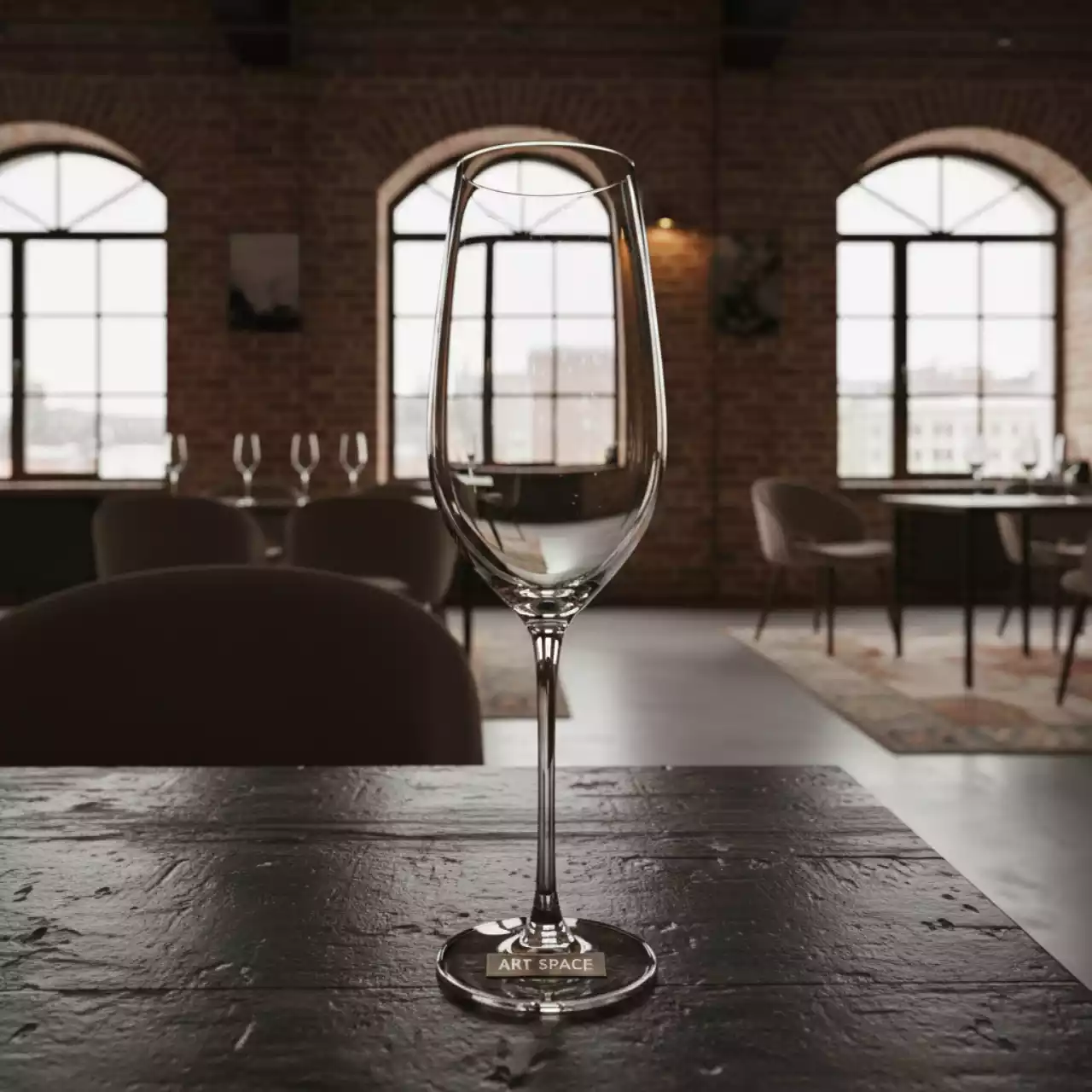 Аренда Бокал для шампанского Crystal 190 мл в усадьбе Голицына — ART SPACE