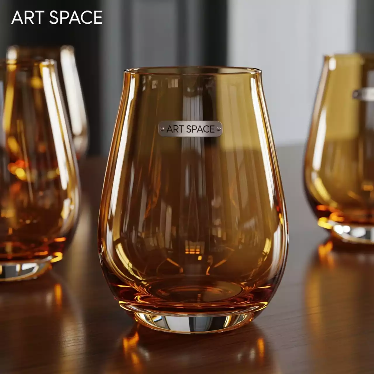 Аренда Бокал для вина амбер 365 мл в отеле «Богатырь» — ART SPACE